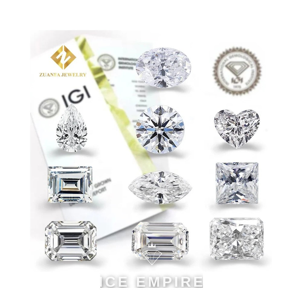 Iced Out 925 Silver Lab Grown Diamond Pendant