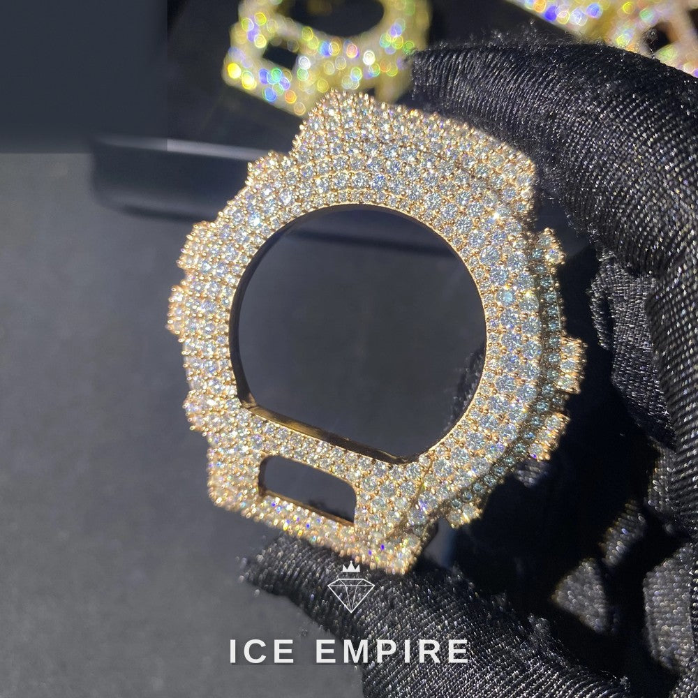 Iced Out 925 Silver Moissanite Watch