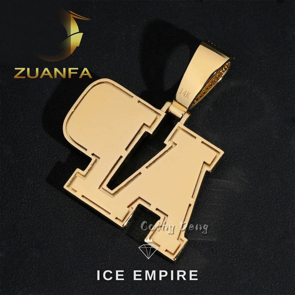 Iced Out Baguette Rose Gold Plated Cuban Chain