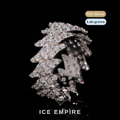 Iced Out 925 Silver Lab Grown Diamond Pendant
