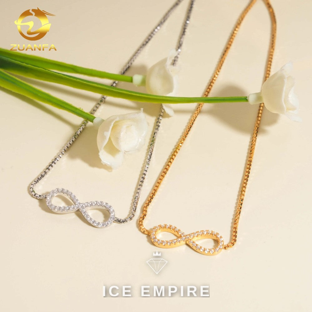 Iced Out Gold Plated Moissanite Bracelet