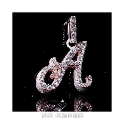 Iced Out 925 Silver Moissanite Pendant