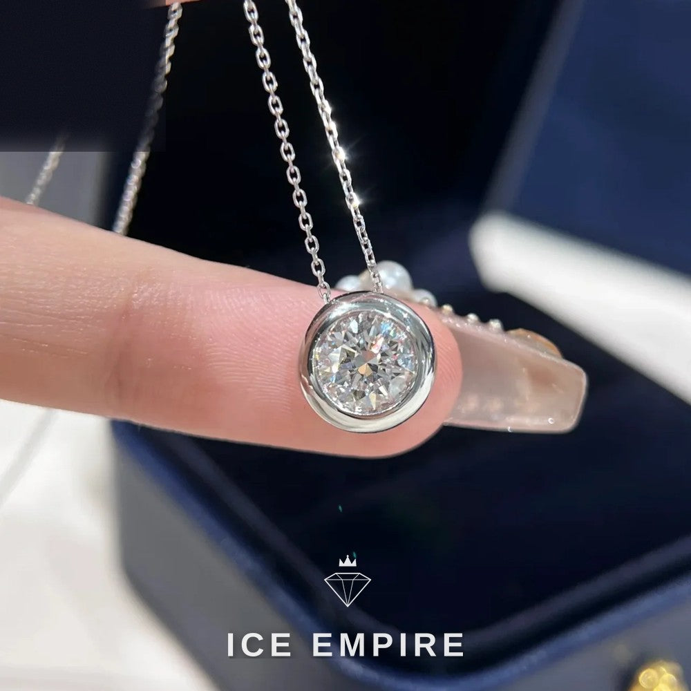 Iced Out 14K Gold Lab Grown Diamond Chain