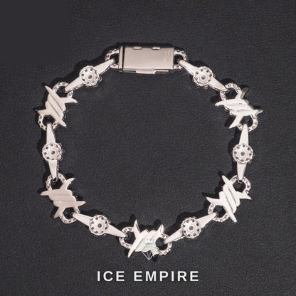 Iced Out 925 Silver Moissanite Cuban Chain