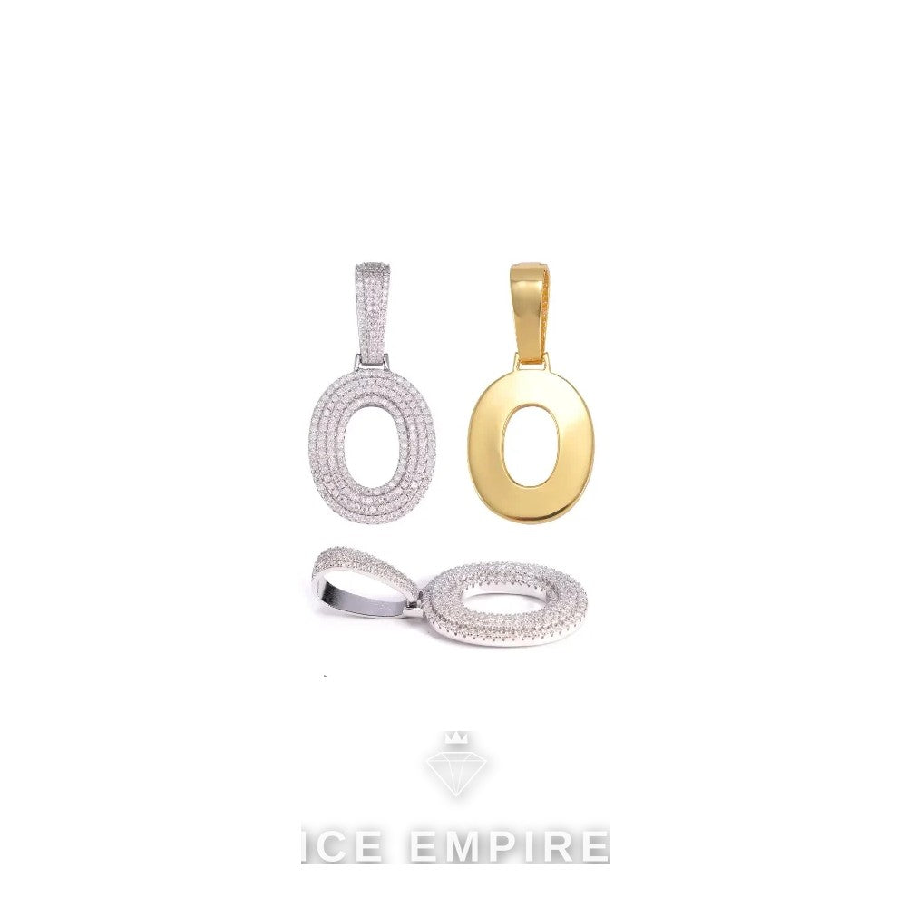 Iced Out 925 Silver Moissanite Pendant