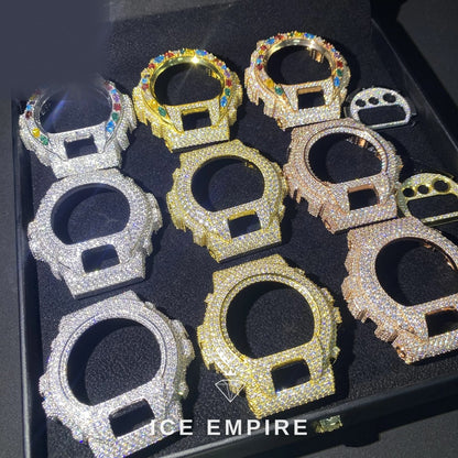 Iced Out 925 Silver Moissanite Watch