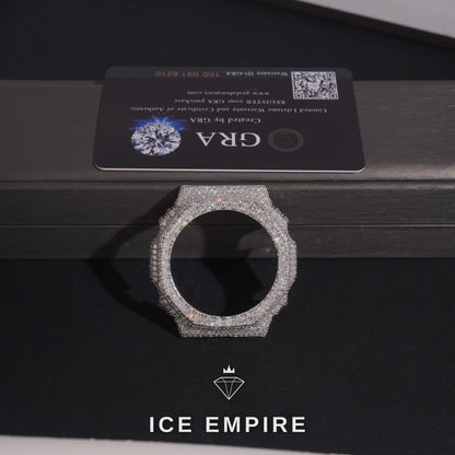 Iced Out 925 Silver Moissanite Watch