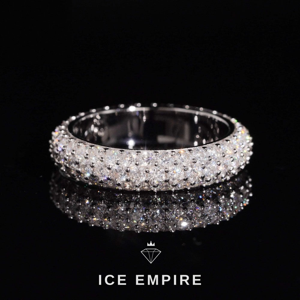 Iced Out 925 Silver Lab Grown Diamond Pendant