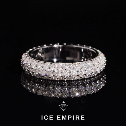 Iced Out 925 Silver Lab Grown Diamond Pendant