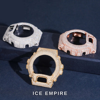 Iced Out 925 Silver Watch