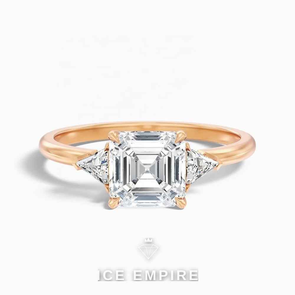 Iced Out Gold Plated Lab Grown Diamond Pendant