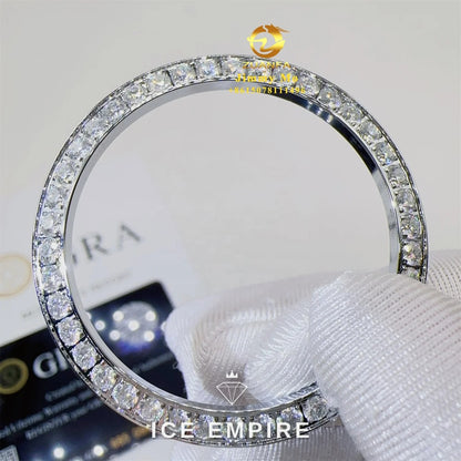 Iced Out 925 Silver Moissanite Watch