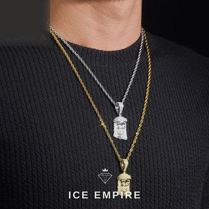 Iced Out Gold Plated Pendant