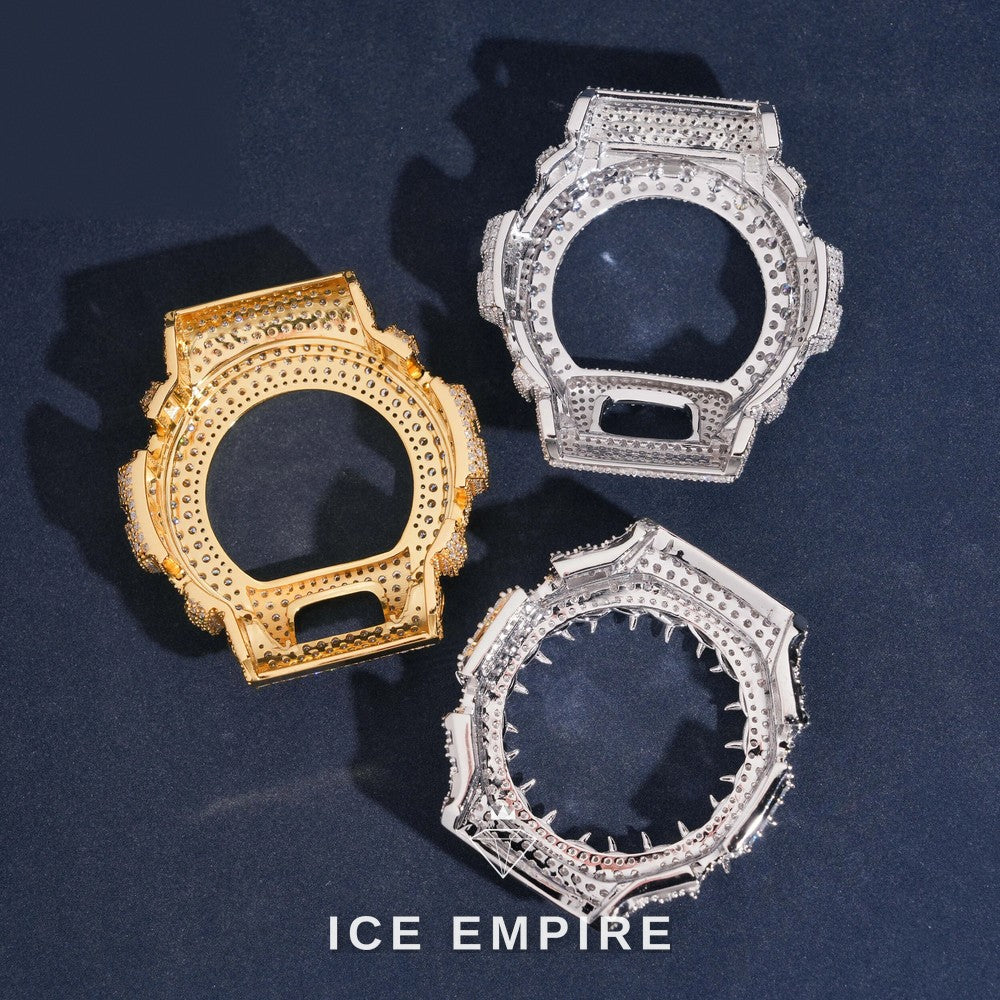 Iced Out 925 Silver Moissanite Watch