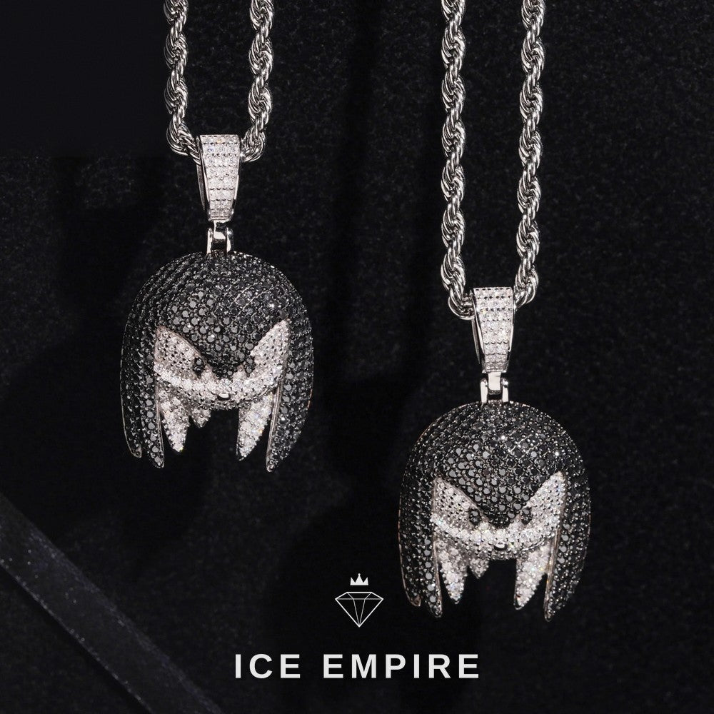Iced Out 925 Silver Moissanite Pendant