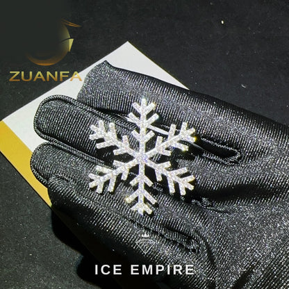 Iced Out Rose Gold Plated Pendant