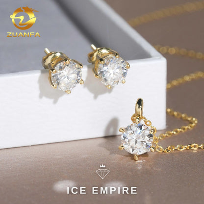 Iced Out 925 Silver Moissanite Cuban Chain
