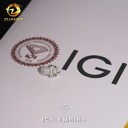 Iced Out 925 Silver Lab Grown Diamond Pendant
