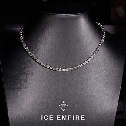 Iced Out Rose Gold Cuban Chain