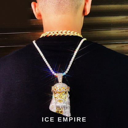 Iced Out Gold Plated Pendant