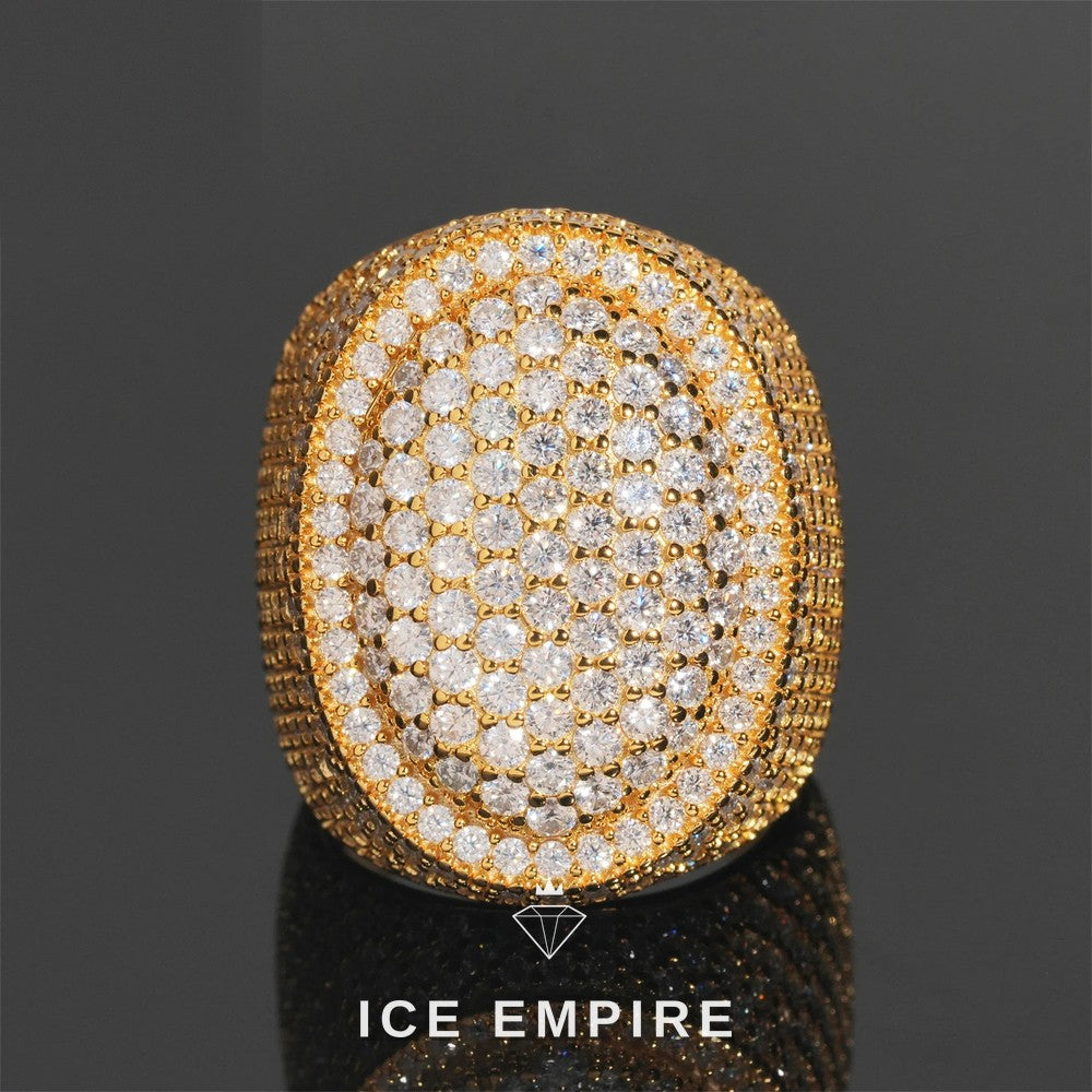 Iced Out 925 Silver Moissanite Cuban Chain