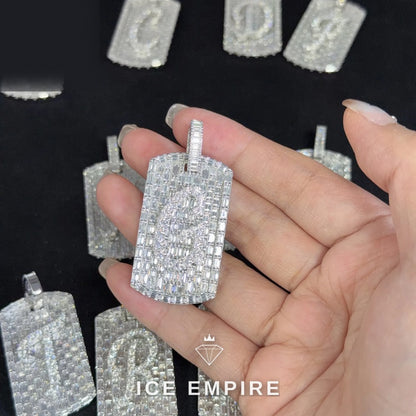 Iced Out Rose Gold Plated Moissanite Cuban Chain