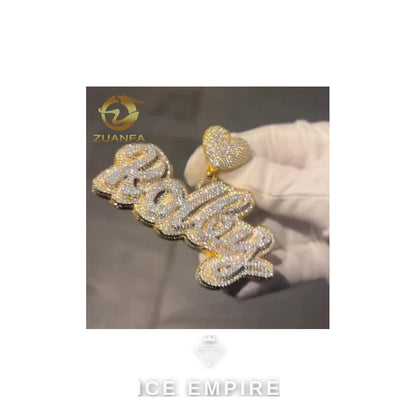 Iced Out Rose Gold Plated Cuban Chain