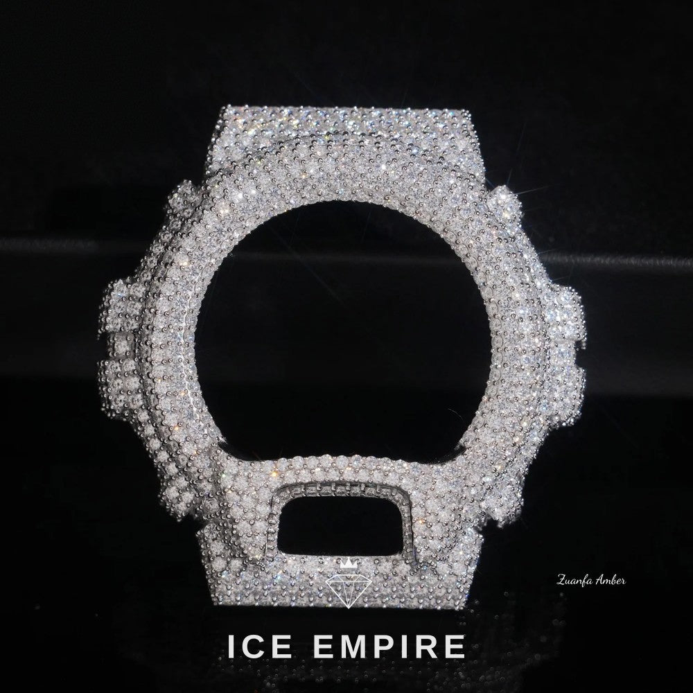 Iced Out 925 Silver Lab Grown Diamond Watch