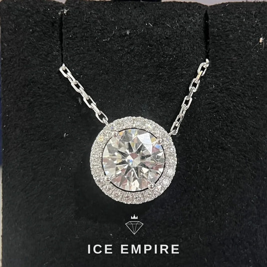 Iced Out Gold Plated Lab Grown Diamond Chain