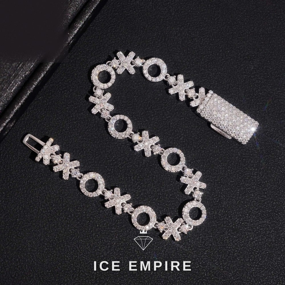 Iced Out Gold Plated Moissanite Cuban Chain