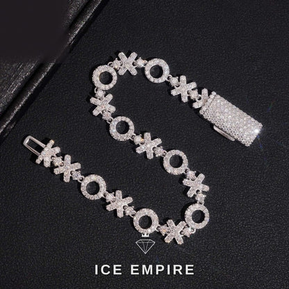 Iced Out Gold Plated Moissanite Cuban Chain