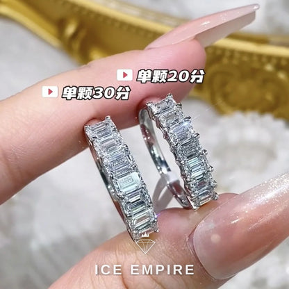Iced Out Gold Plated Lab Grown Diamond Ring