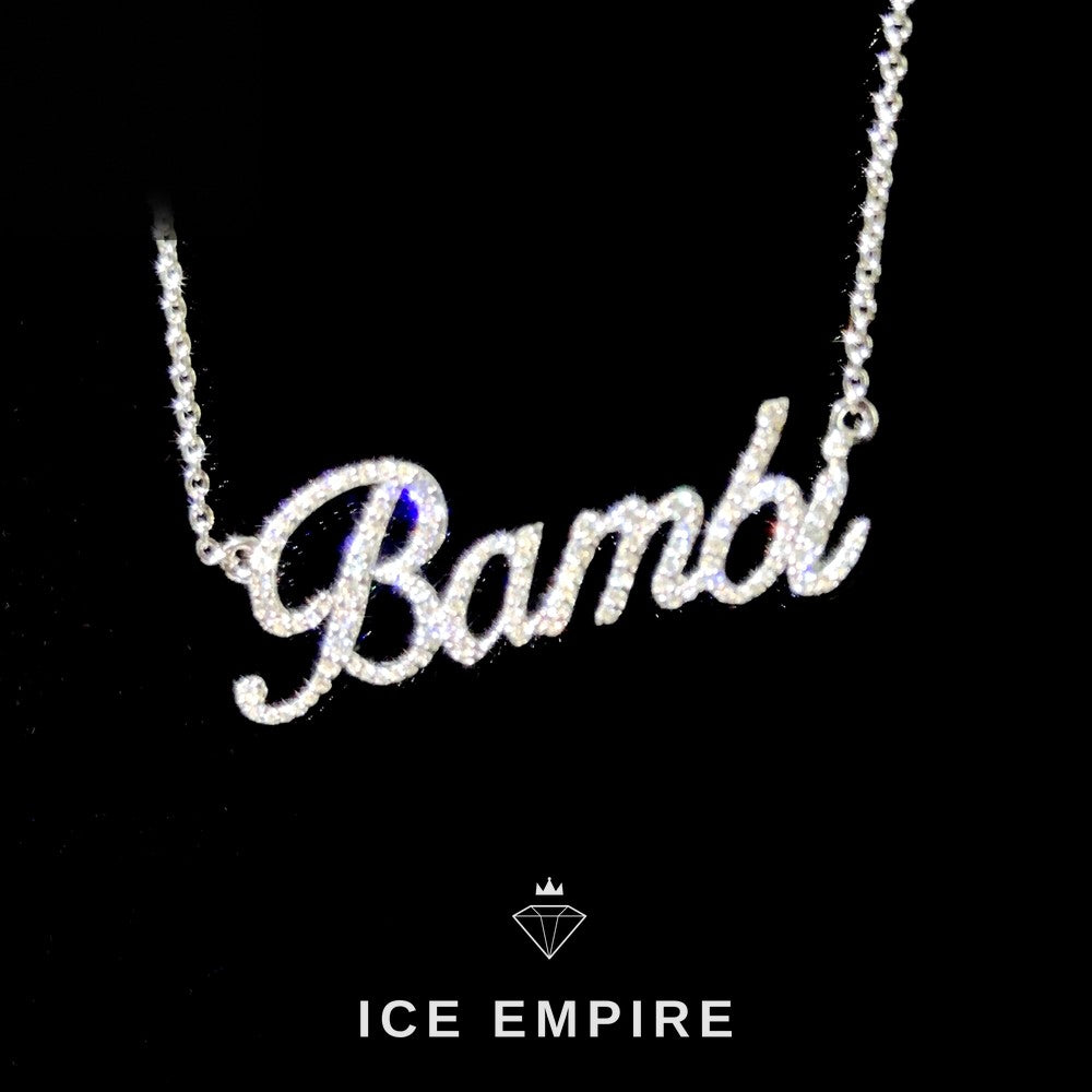 Iced Out Rose Gold Plated Moissanite Cuban Chain