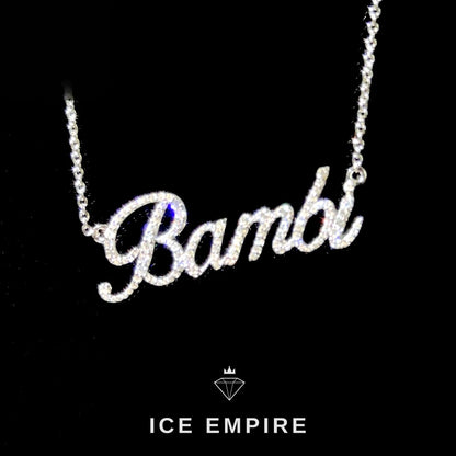 Iced Out Rose Gold Plated Moissanite Cuban Chain