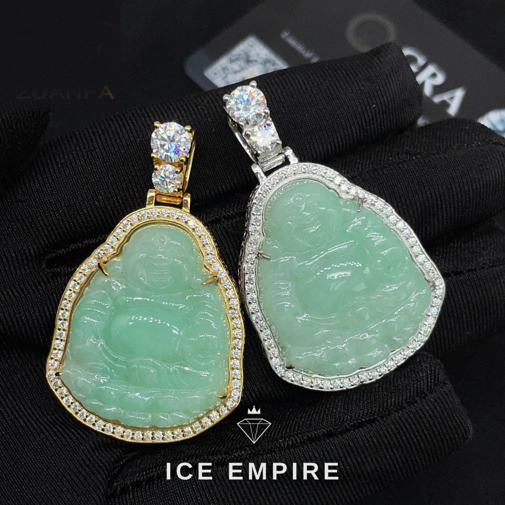 Iced Out 925 Silver Pendant