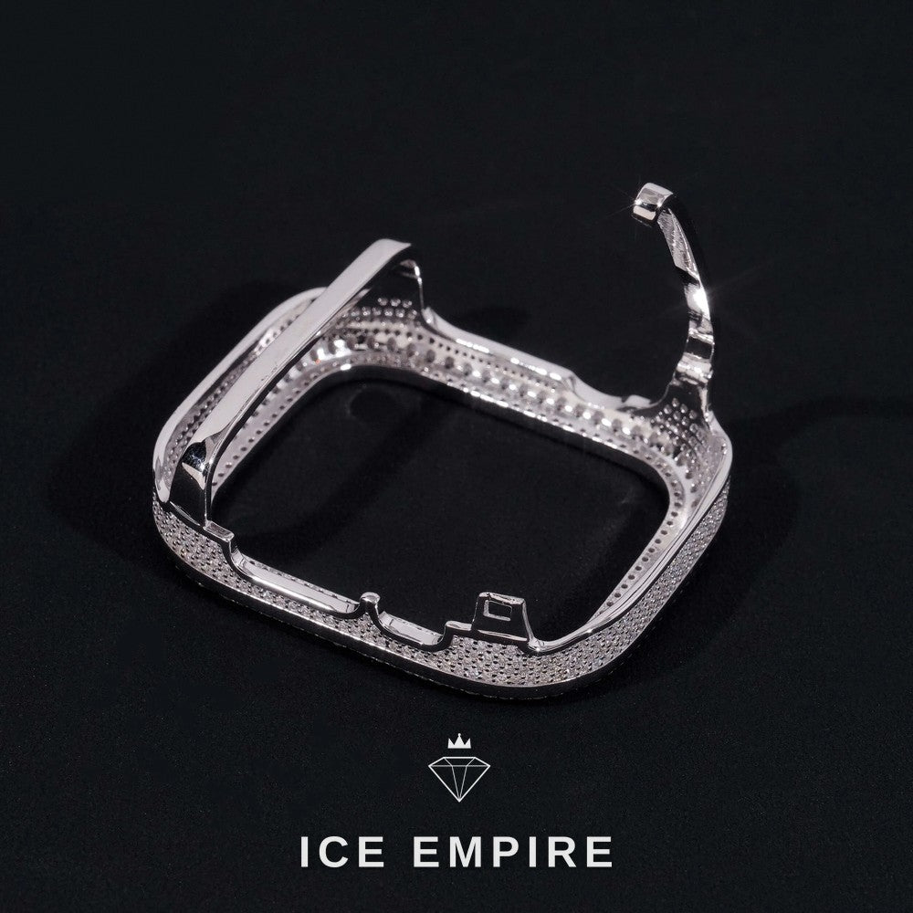Iced Out 925 Silver Moissanite Watch