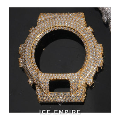 Iced Out 925 Silver Moissanite Watch