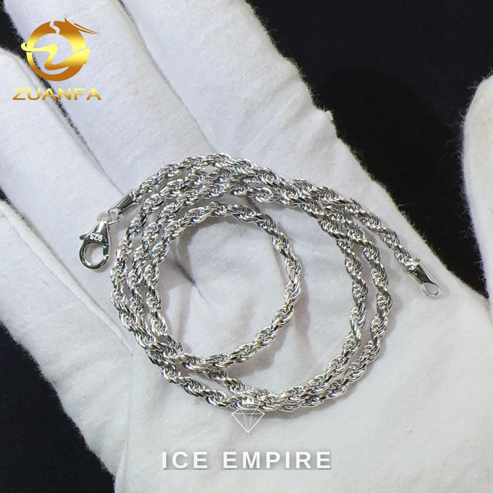 Iced Out Rose Gold Plated Cuban Chain