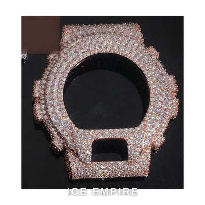 Iced Out 925 Silver Moissanite Watch